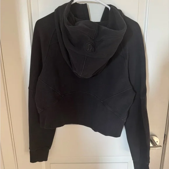lululemon Black Women's Scuba Half-Zip Hoodie (Size XS/S) - Picture 2 of 2